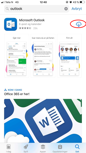 app store outlook